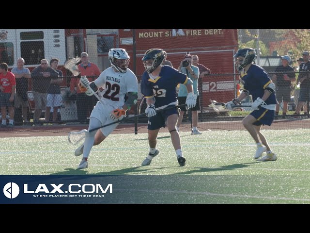 Shoreham Wading River (NY) at #3 Mount Sinai (NY) | 2022 High School Highlights - Lax.com