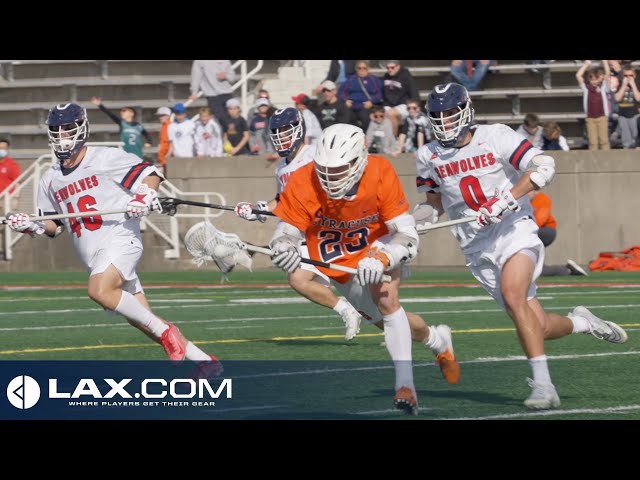 Syracuse vs Stony Brook | 2022 College Highlights - Lax.com