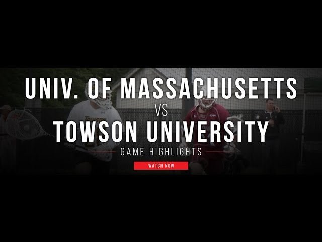 Umass vs. Towson - Lax.com