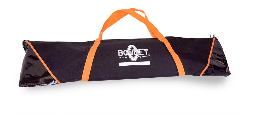 BowNet Portable Box Lacrosse Goal Goals Orange Lax.com