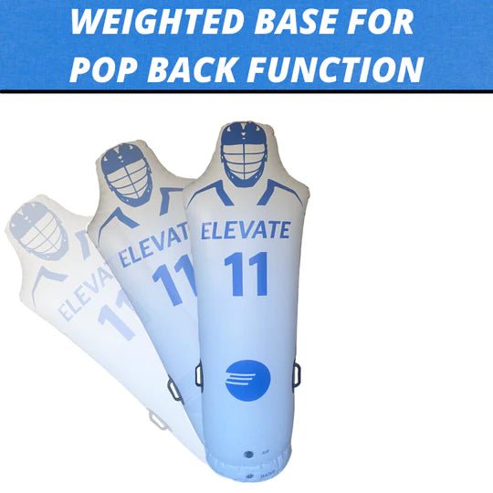 Elevate Sports 11th Man Defender - Inflatable Lacrosse Dummy Training Equipment Lax.com