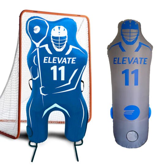 Elevate Sports 11th Man Pack - Goalie Pro + Defender Pro Lacrosse Dummy Pack Training Equipment Lax.com