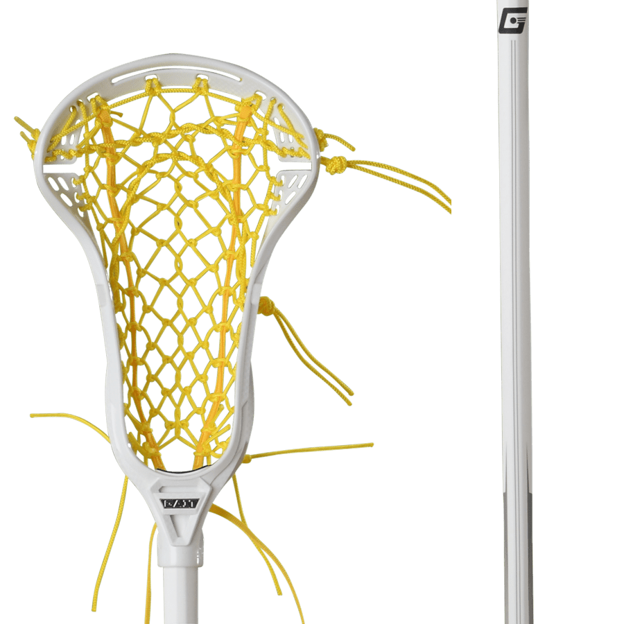 Gait Apex 2 Flex Mesh Complete Stick Women's Complete Sticks White/Yellow Lax.com