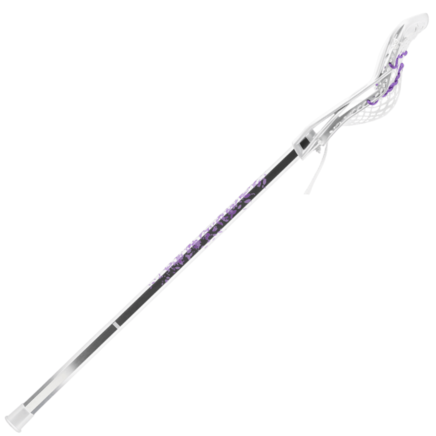 Maverik Ascent ST Complete Stick Women's Complete Sticks White/Purple Lax.com