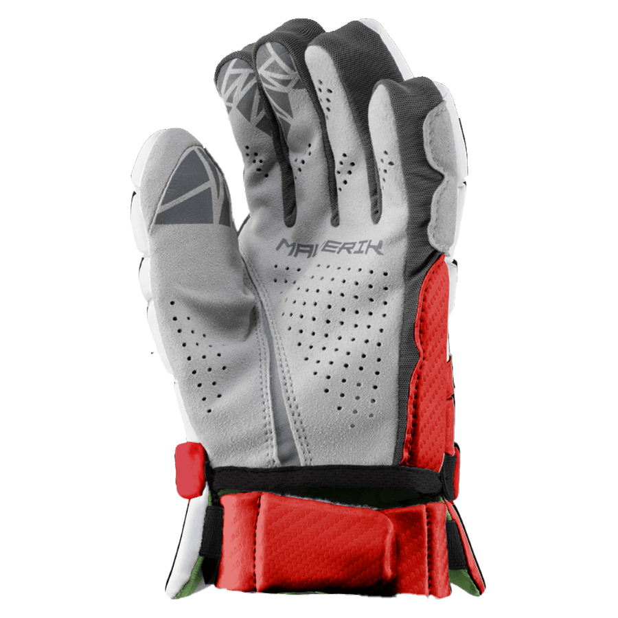 Maverik M6 Glove Men's Gloves Red Lax.com