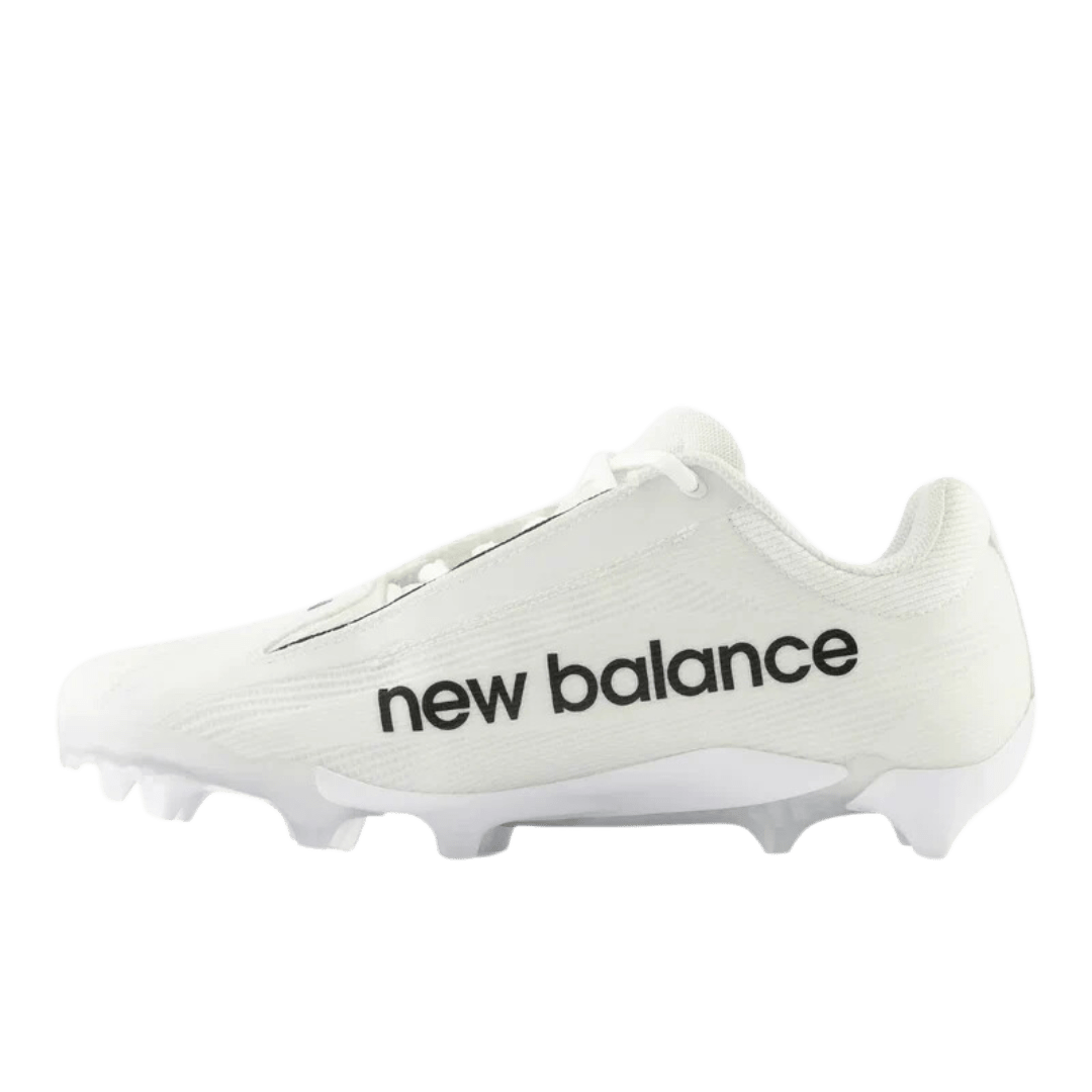 New Balance Burn X4 Cleats White Lax.com