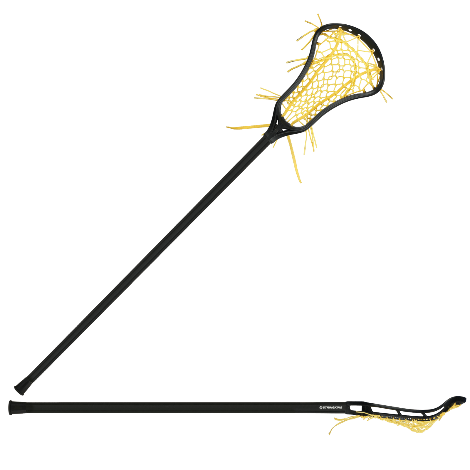 StringKing Complete Metal Tech Trad Complete Stick Women's Complete Sticks Black/Yellow Lax.com