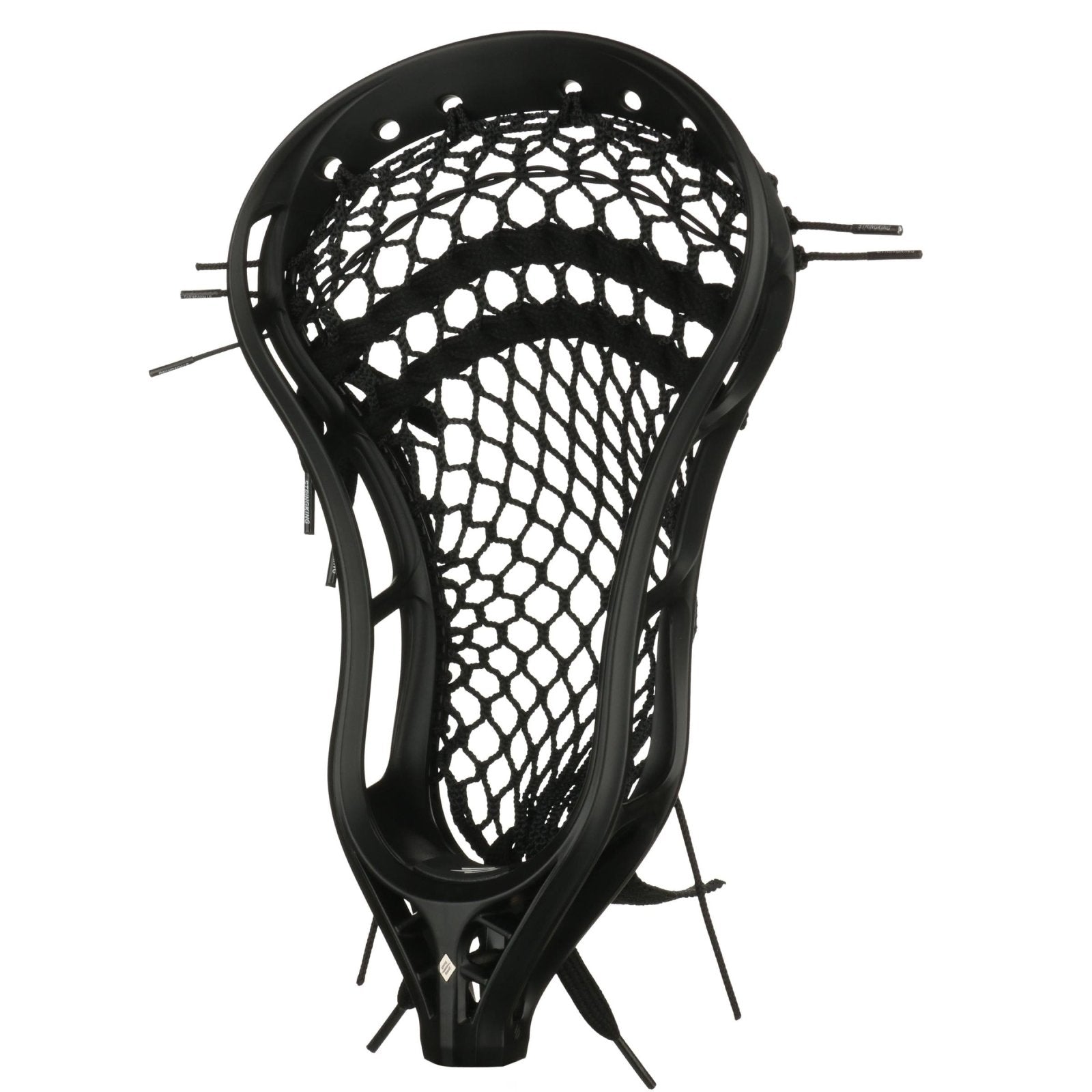 StringKing Mark 2A Strung Lacrosse Head Men's Pre - Strung Heads Black Lax.com