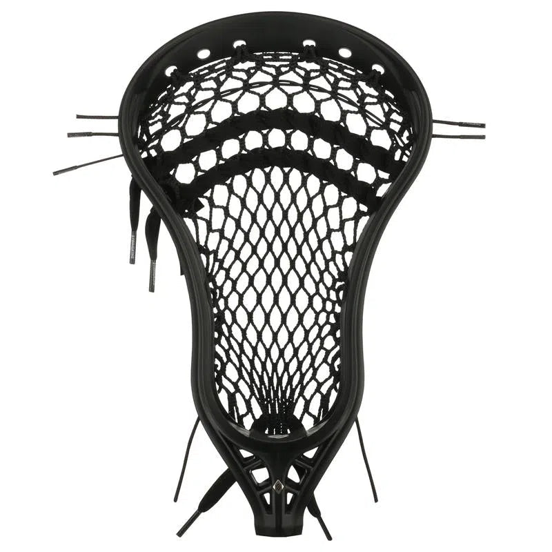 StringKing Mark 2A Strung Lacrosse Head Men's Pre - Strung Heads Black Lax.com