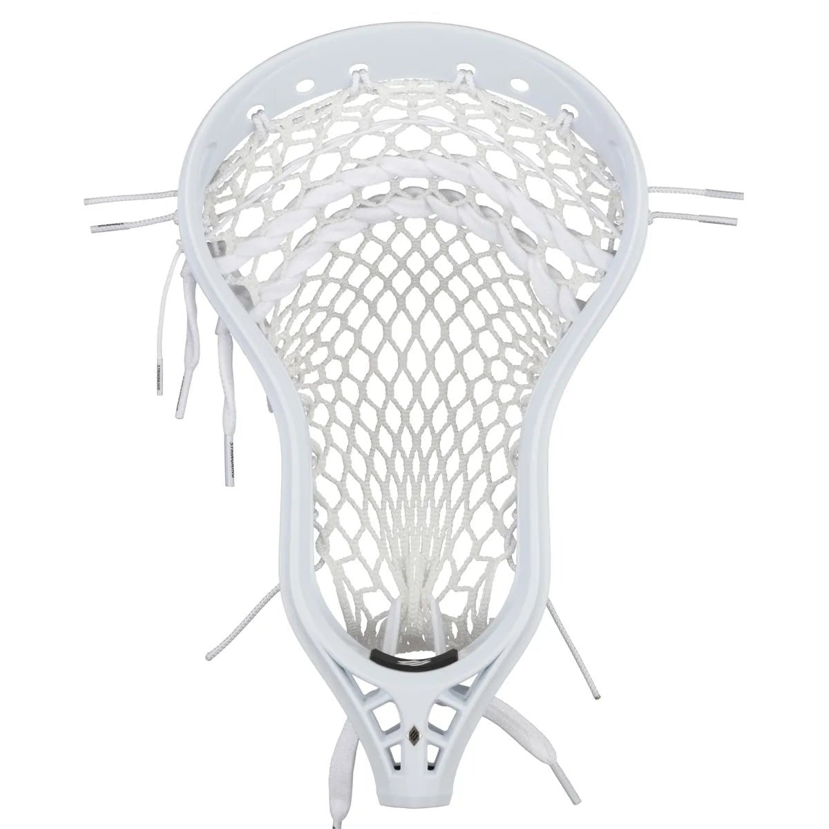 StringKing Mark 2D Strung Lacrosse Head Men's Pre - Strung Heads White Lax.com