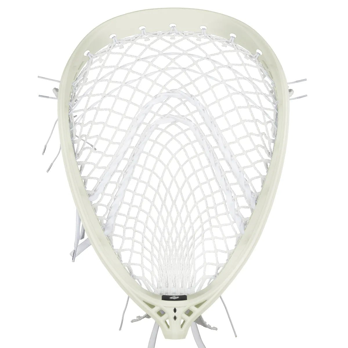 StringKing Mark 2G Strung Goalie Head Goalie Pre - Strung Head White Lax.com