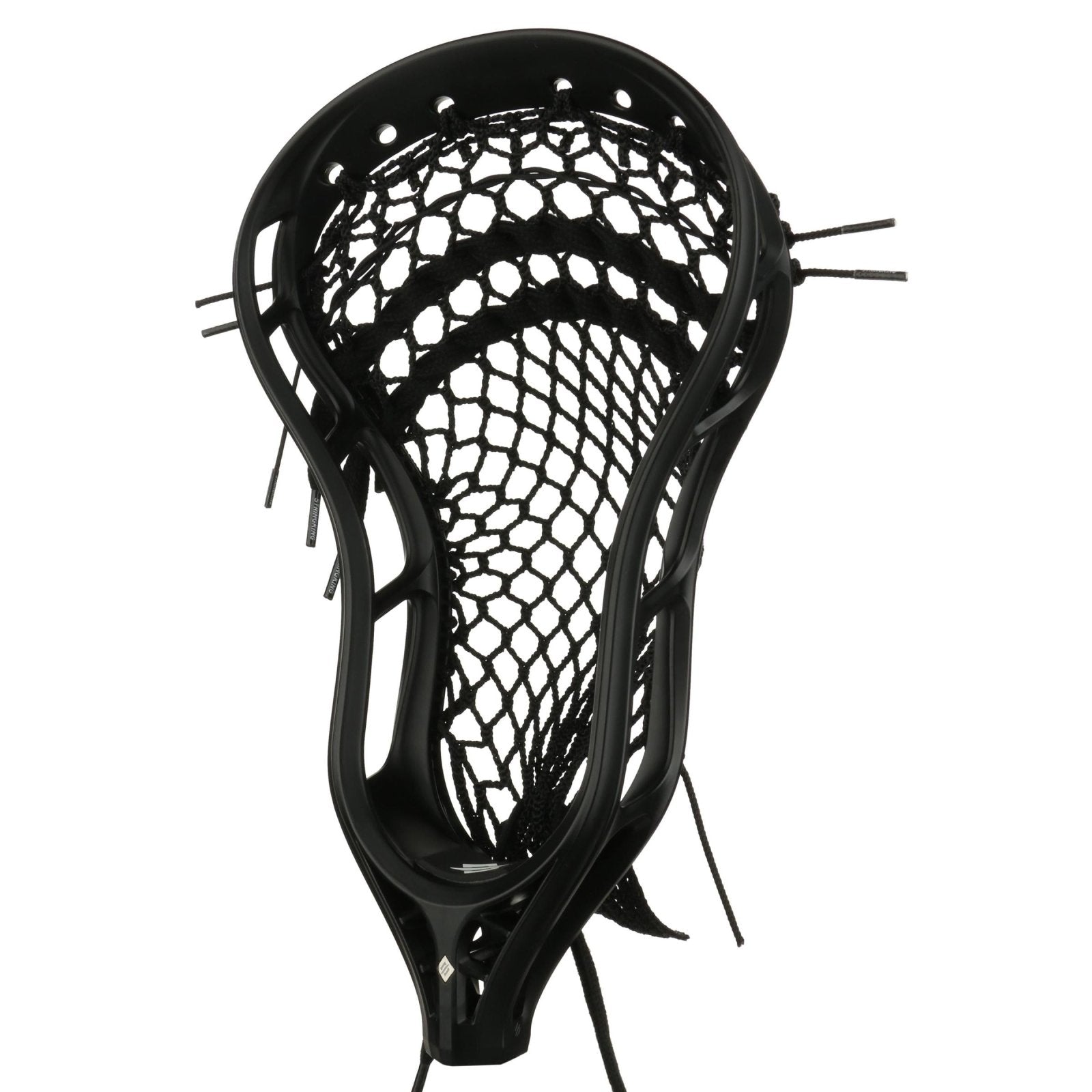 StringKing Mark 2T Strung Lacrosse Head Men's Pre - Strung Heads Black Lax.com