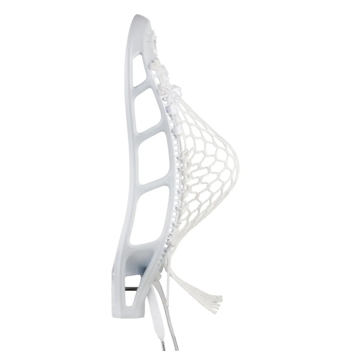 StringKing Mark 2V Strung Lacrosse Head Men's Pre - Strung Heads White Lax.com