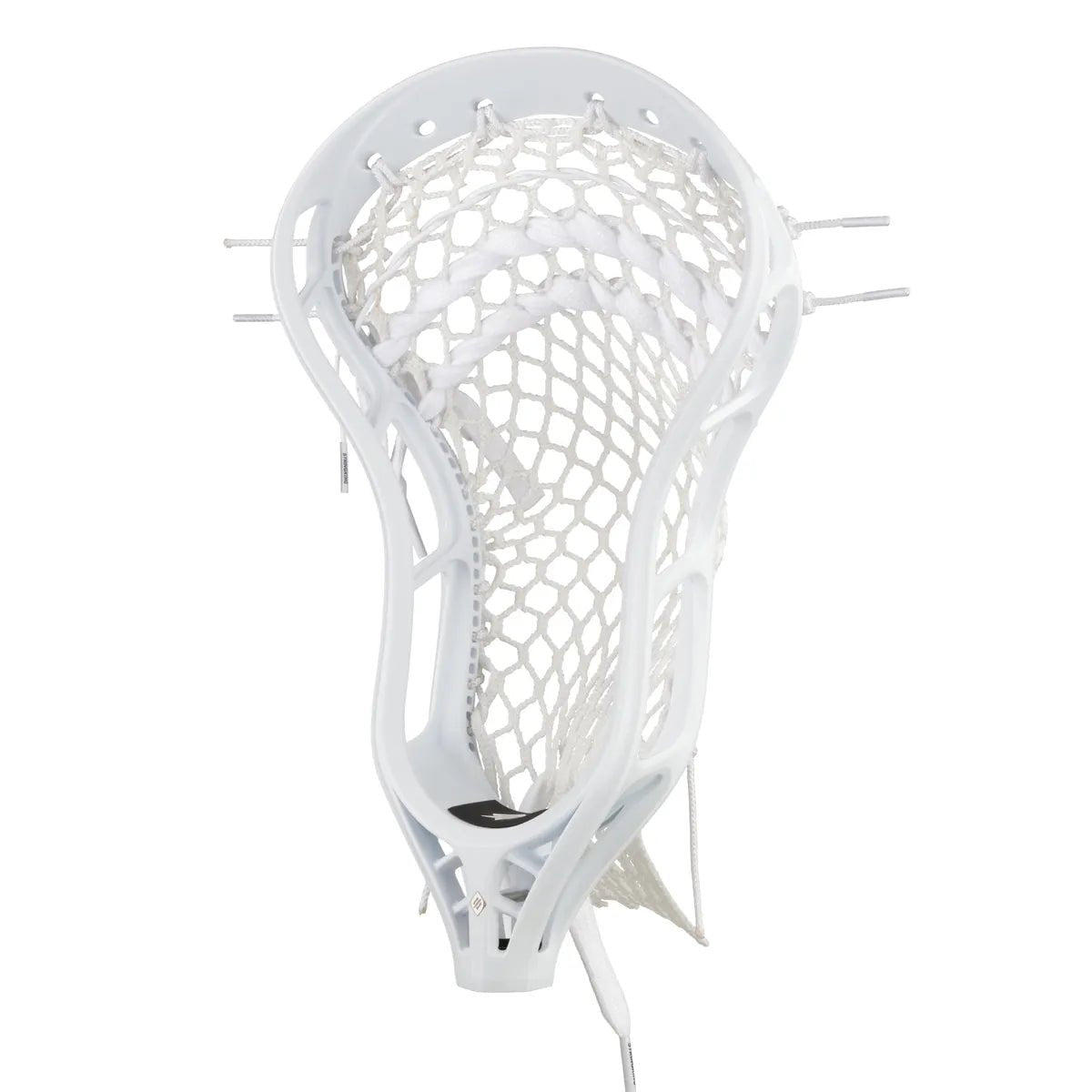 StringKing Mark 2V Strung Lacrosse Head Men's Pre - Strung Heads White Lax.com