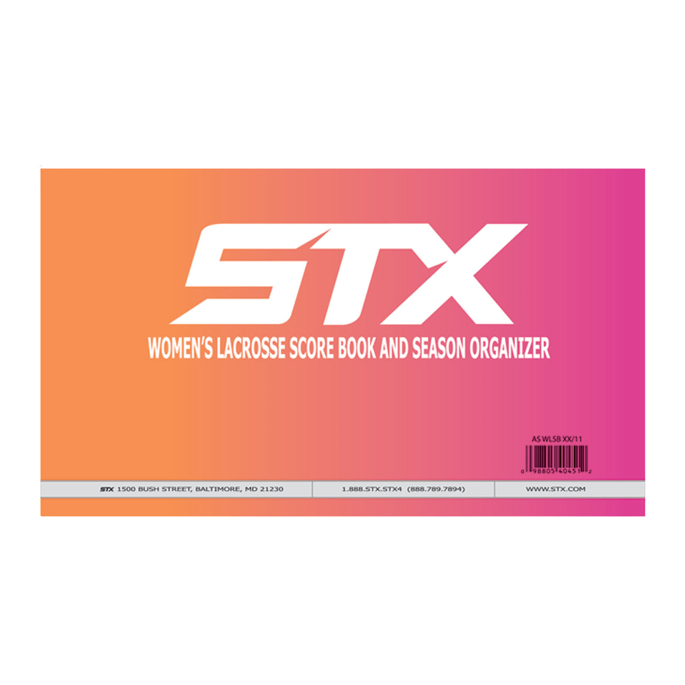 STX Womens Lacrosse Scorebook 2025 Scorebooks White Lax.com