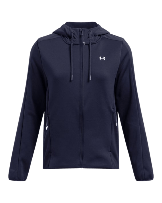 UA Women's Essential Swacket Apparel Outerwear Midnight Navy - 411 Lax.com