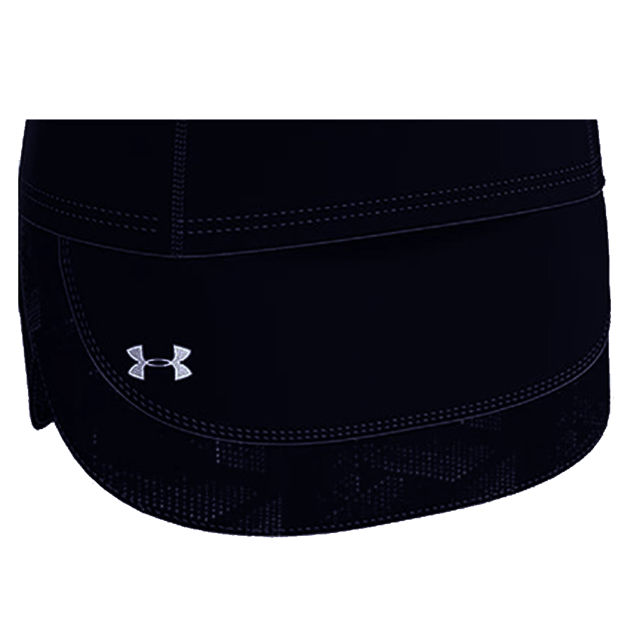 UA Women's Unedged Skort Apparel Bottoms Black - 001 Lax.com