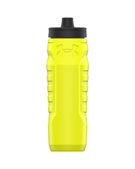 Under Armour Sideline Squeeze 32oz. Bottle Water Bottles Yellow Lax.com