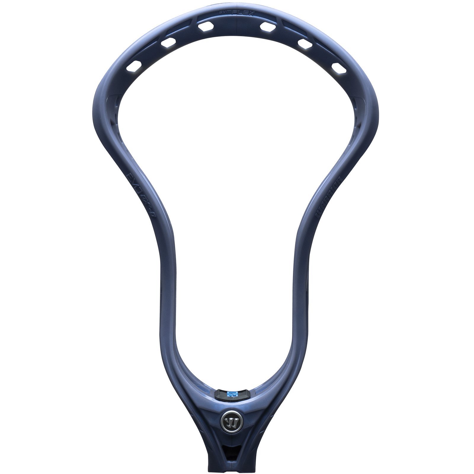 Warrior Evo QX2 - O Lacrosse Head Men's Head Nightshade Lax.com