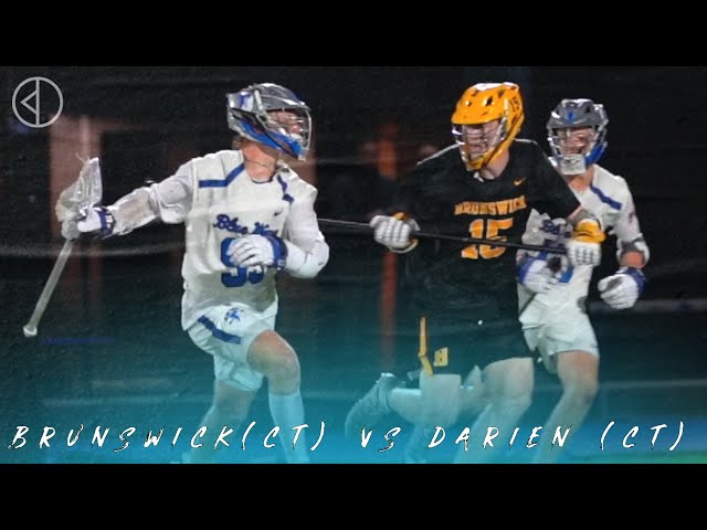 #1 Brunswick (CT)  vs #11 Darien (CT) |  2023 High School Highlights - Lax.com