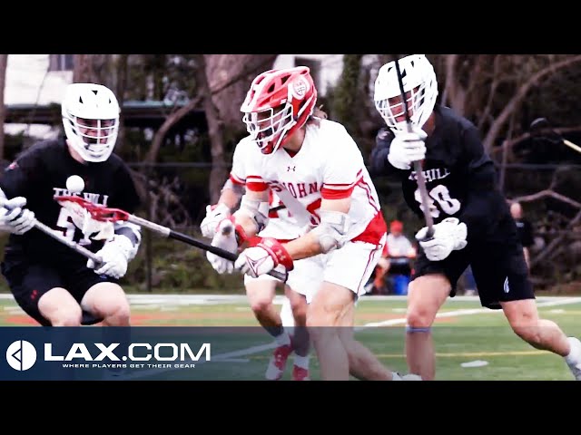 #13 Hill Academy (CAN) vs #1 St. John's (DC) | 2022 High School Highlights - Lax.com