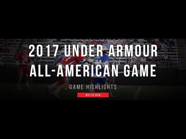 2017 Under Armour All-American Game - Lax.com