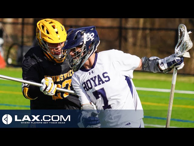 #23 Georgetown Prep (DC) vs #3 Brunswick (CT) | 2022 High School Highlights - Lax.com