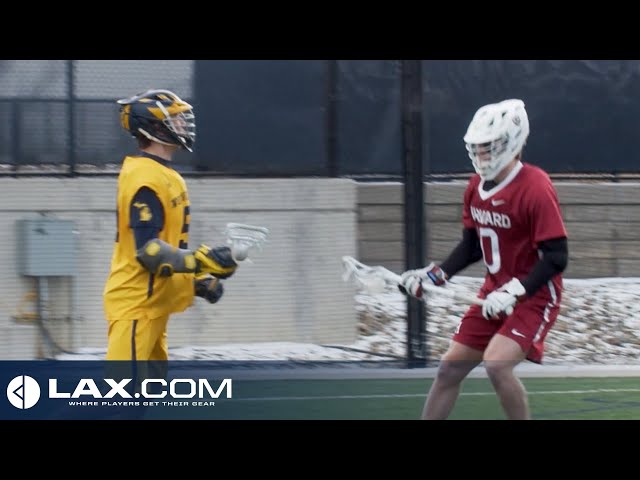 Harvard vs Michigan | 2022 College Highlights - Lax.com