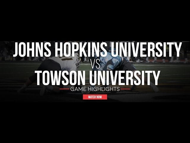 Johns Hopkins vs Towson Univ. - Lax.com