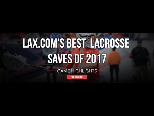 Lax.com's Best Saves of 2017 - Lax.com