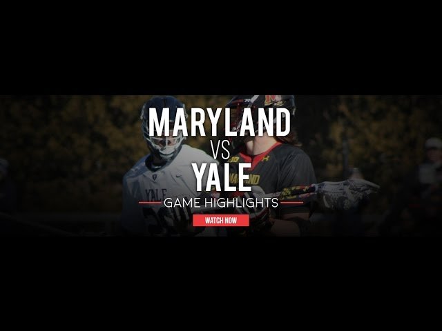 Maryland vs. Yale - Lax.com