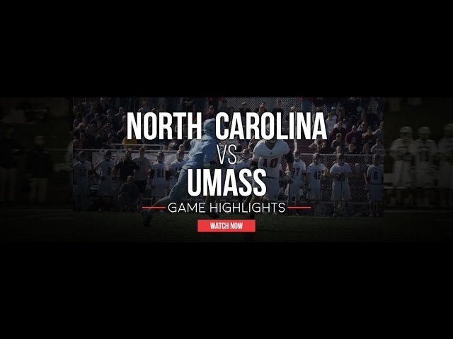 North Carolina vs. UMass - Lax.com