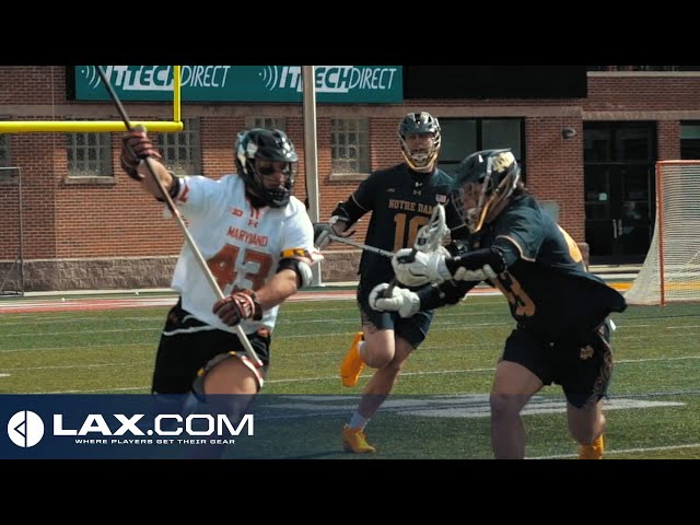 Notre Dame vs Maryland | 2020 College Highlights - Lax.com