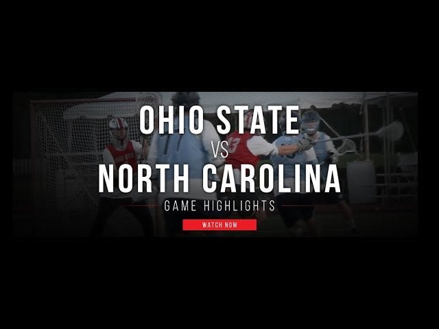 Ohio State vs UNC - Lax.com