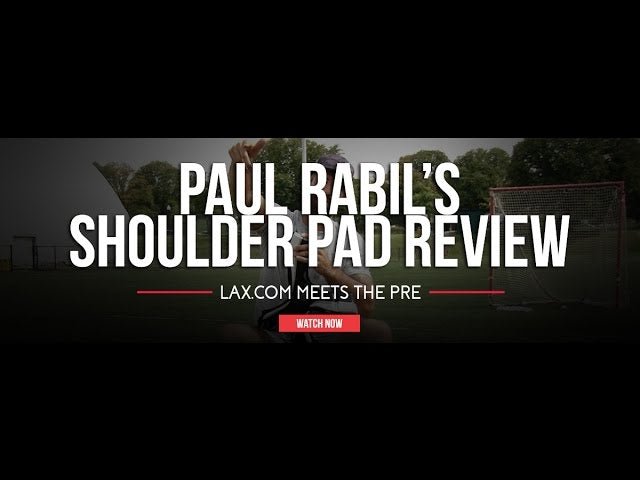 Paul Rabil's Lacrosse Shoulder Protection Advice. - Lax.com