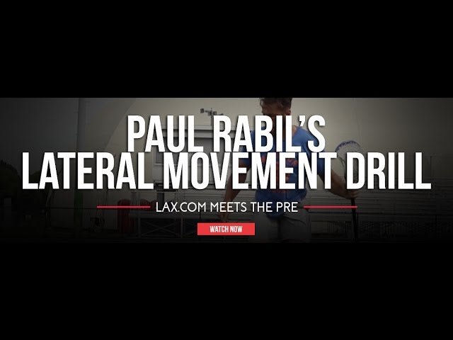 Paul Rabil's Lateral Movement Drill - Lax.com