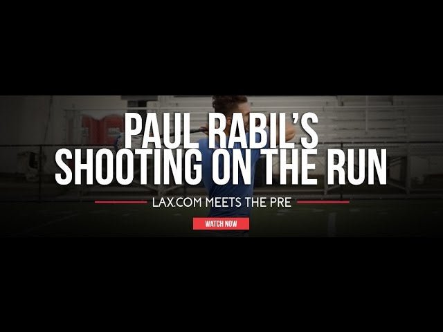 Paul Rabil's Shooting on the Run Lesson - Lax.com