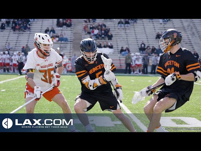 Princeton vs Maryland | 2022 College Highlights - Lax.com