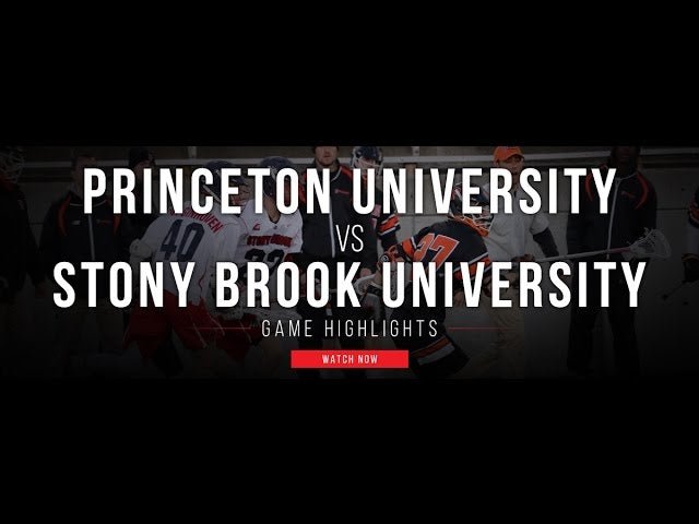 Princeton vs Stony Brook Lacrosse Highlights - Lax.com