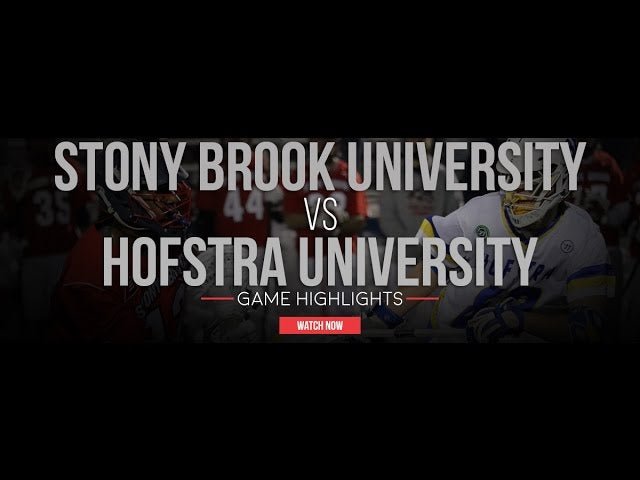 Stony Brook vs Hofstra | 2017 College Lacrosse Highlights - Lax.com