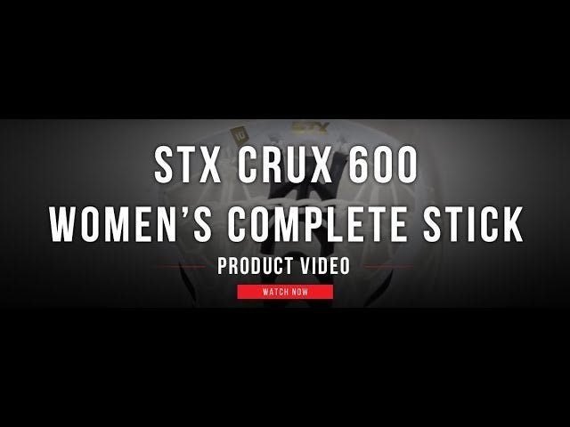 The New STX Crux 600 Women's Complete Lacrosse Stick - Lax.com