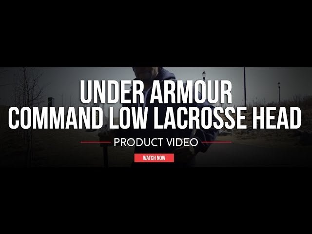 Under Armour Command Low Lacrosse Head Review - Lax.com