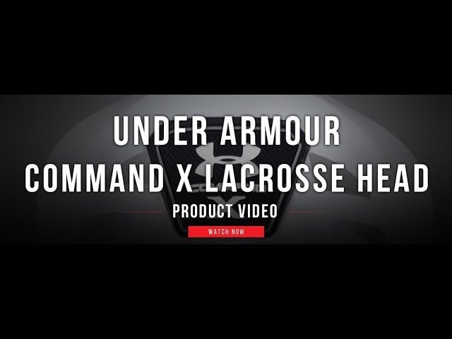 Under Armour Command X Lacrosse Head - Lax.com