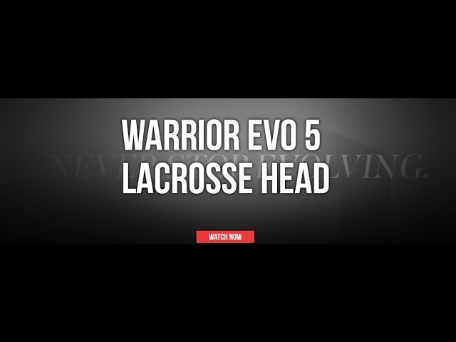 Warrior Evo 5 Lacrosse Head Release - Lax.com