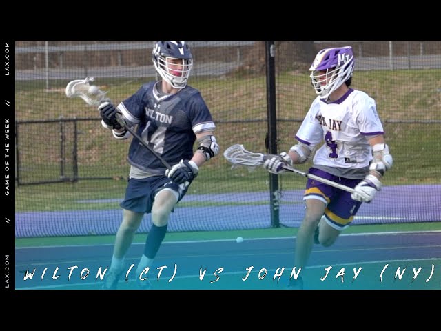 Wilton (CT) vs John Jay (NY) | 2023 Lax.com Game of the Week - Lax.com