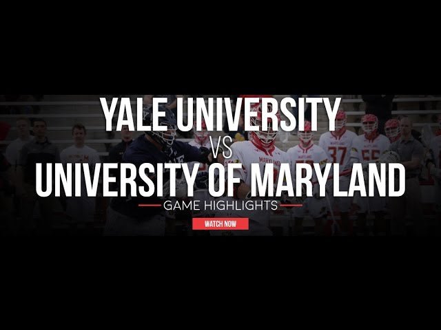 Yale University vs Univ. of Maryland - Lax.com