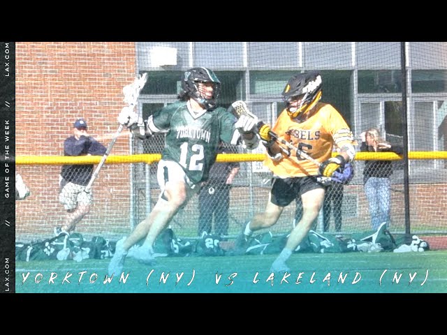 Yorktown vs Lakeland | 2023 Murphy Cup | Lax.com Game of the Week - Lax.com