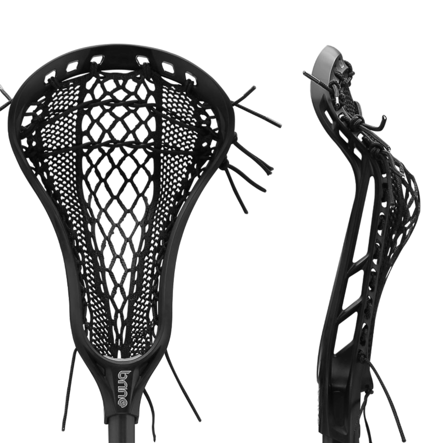 Brine Edge Pro Complete Stick with Edge Pro Carbon Shaft Women's Complete Sticks Brine - CEPRO1 - BK Black Lax.com