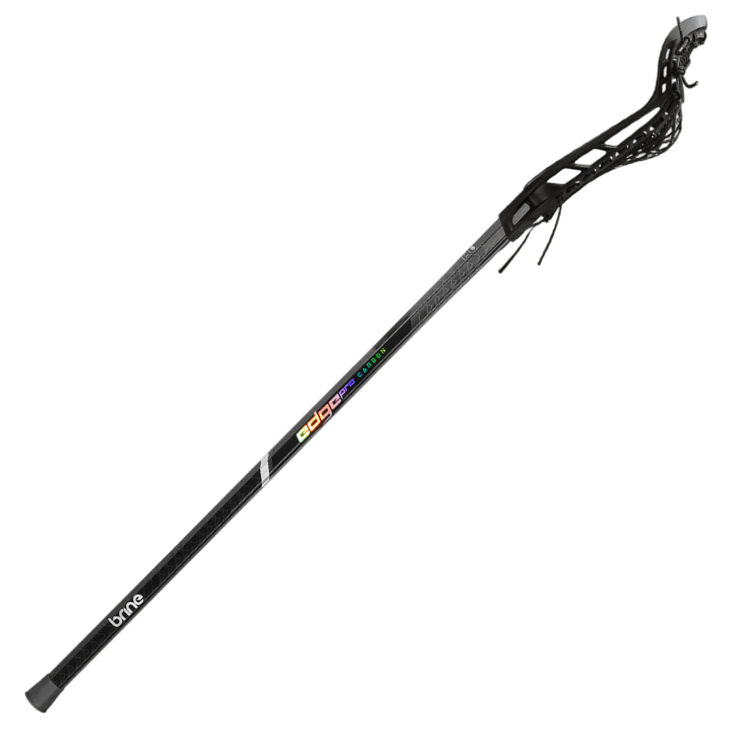 Brine Edge Pro Complete Stick with Edge Pro Carbon Shaft Women's Complete Sticks Brine - CEPRO1 - BK Black Lax.com