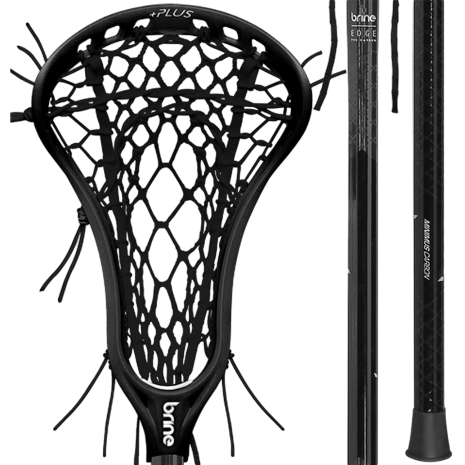 Brine Edge Pro Plus Complete Stick Women's Complete Sticks Brine - EDGPPMIN2 - BK Black Lax.com